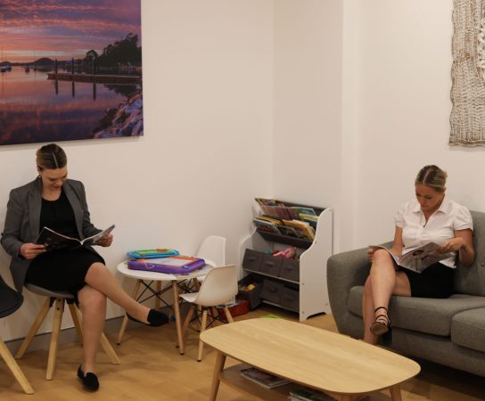 patients in waiting room
